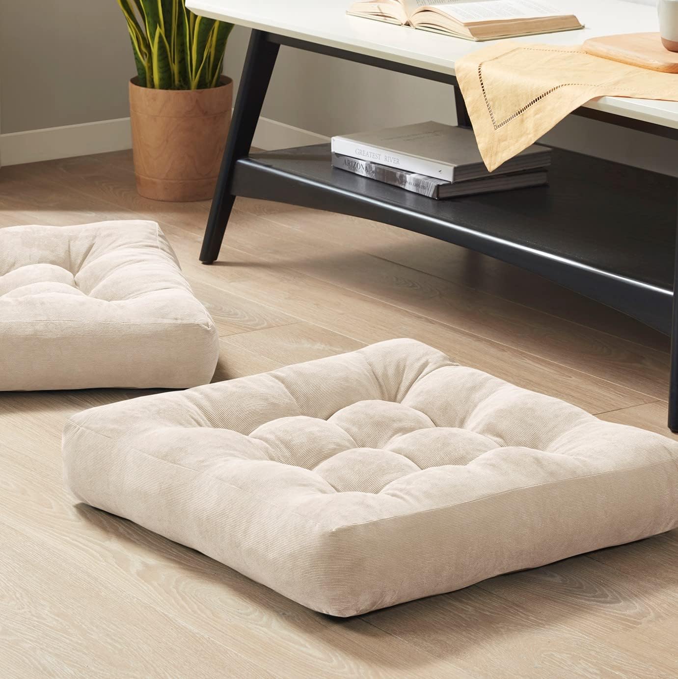 ZenCushion – Set of 2 luxurious meditation cushions