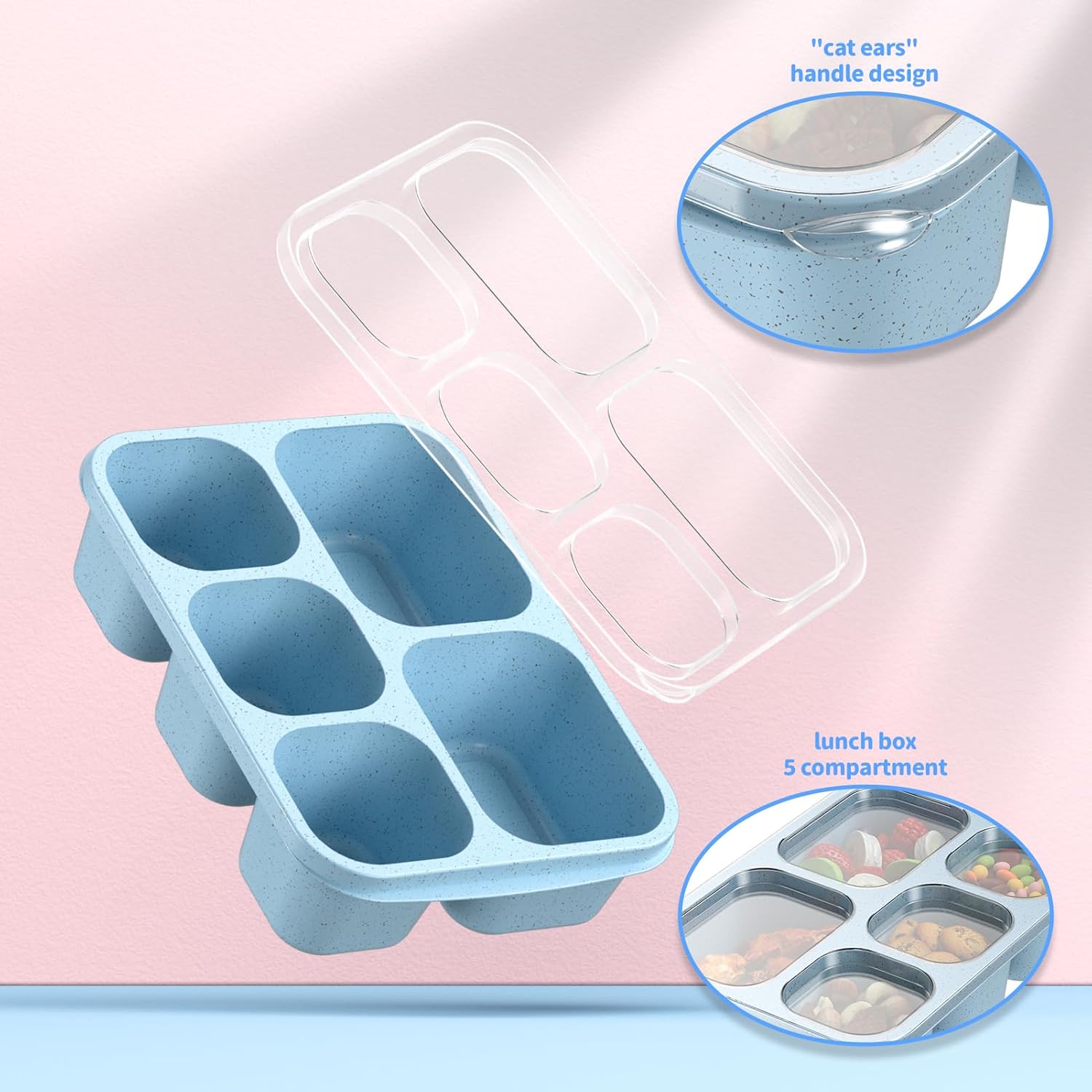 BentoBox - Stylish Meal Container Set 4-pieces