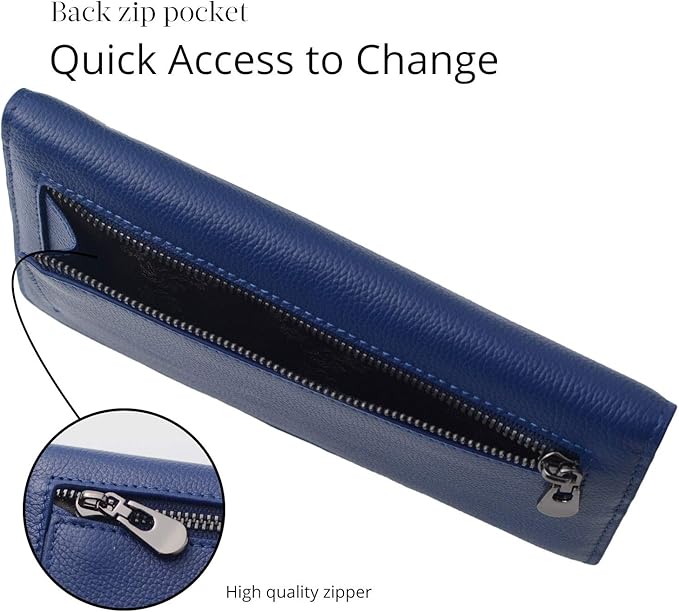 Renée Wallet - Ultra-thin RFID Leather Wallet
