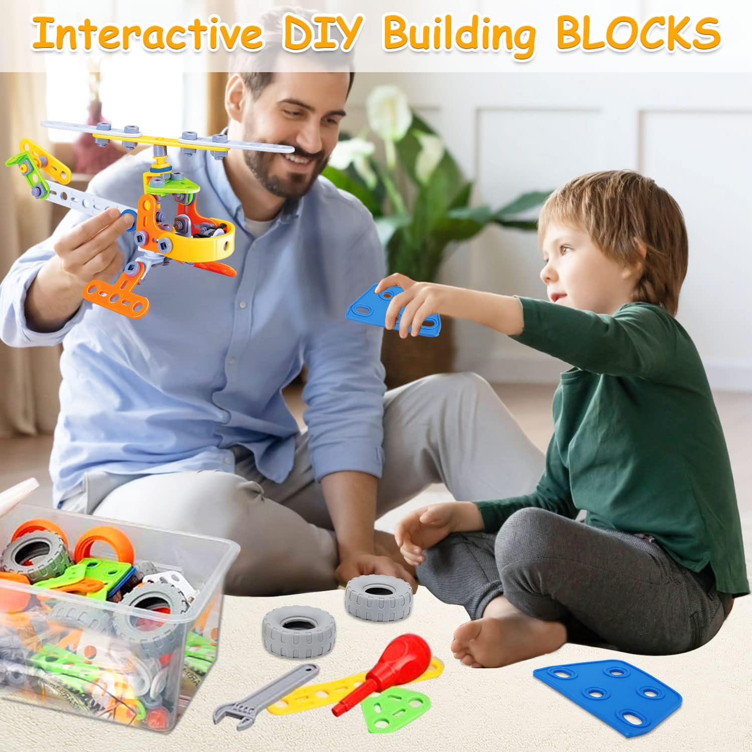 Building Kit for Kids - The Ultimate Plaything for Young Builders