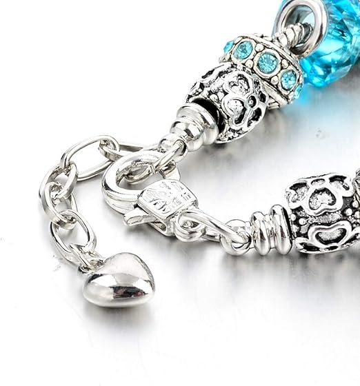 Ocean Charm Bracelet – Elegant Silver Jewelry