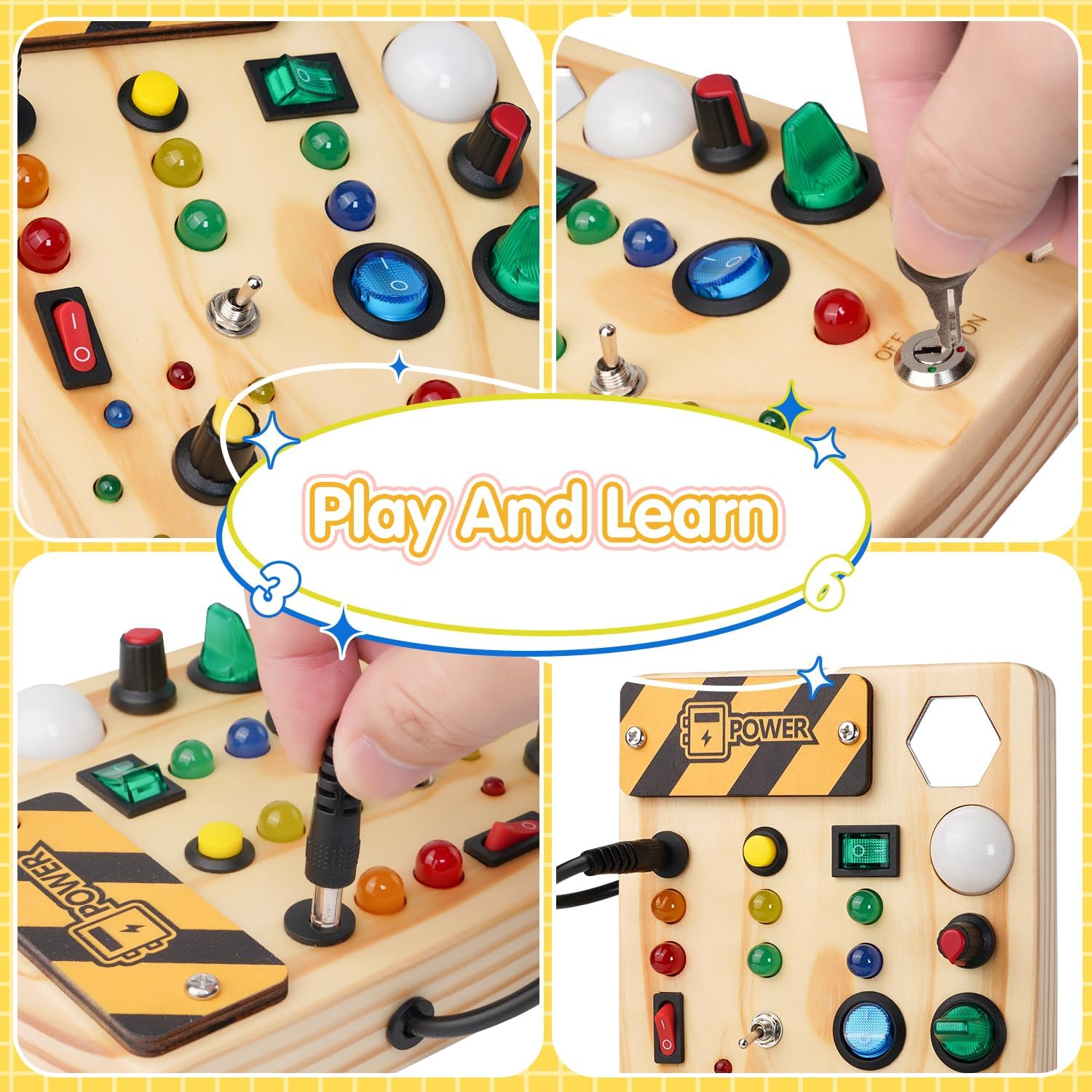 Montessori Toddler Dot Chart - Discover with Creative Lights