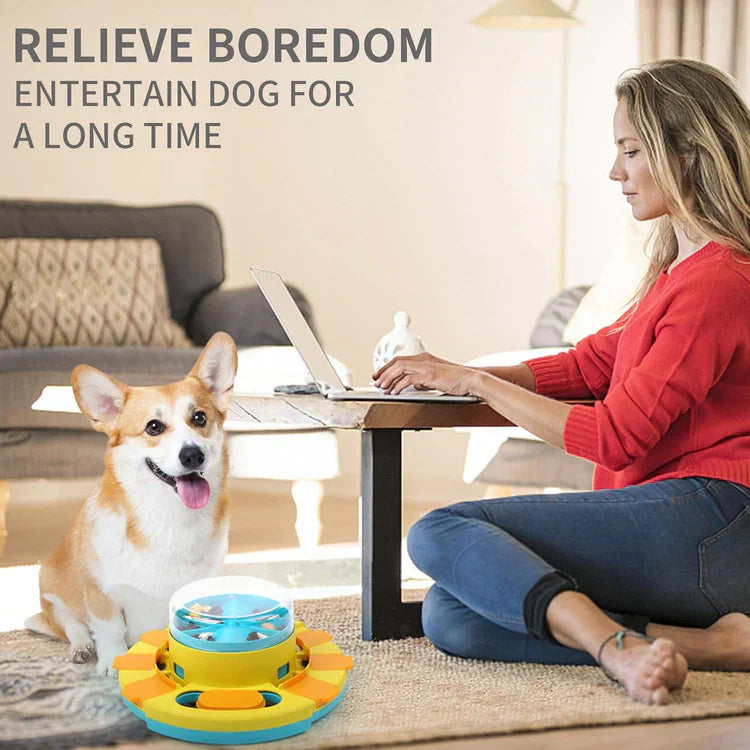 PuzzleFeast Pet Feeder - Interactive Feeding Device for Pets