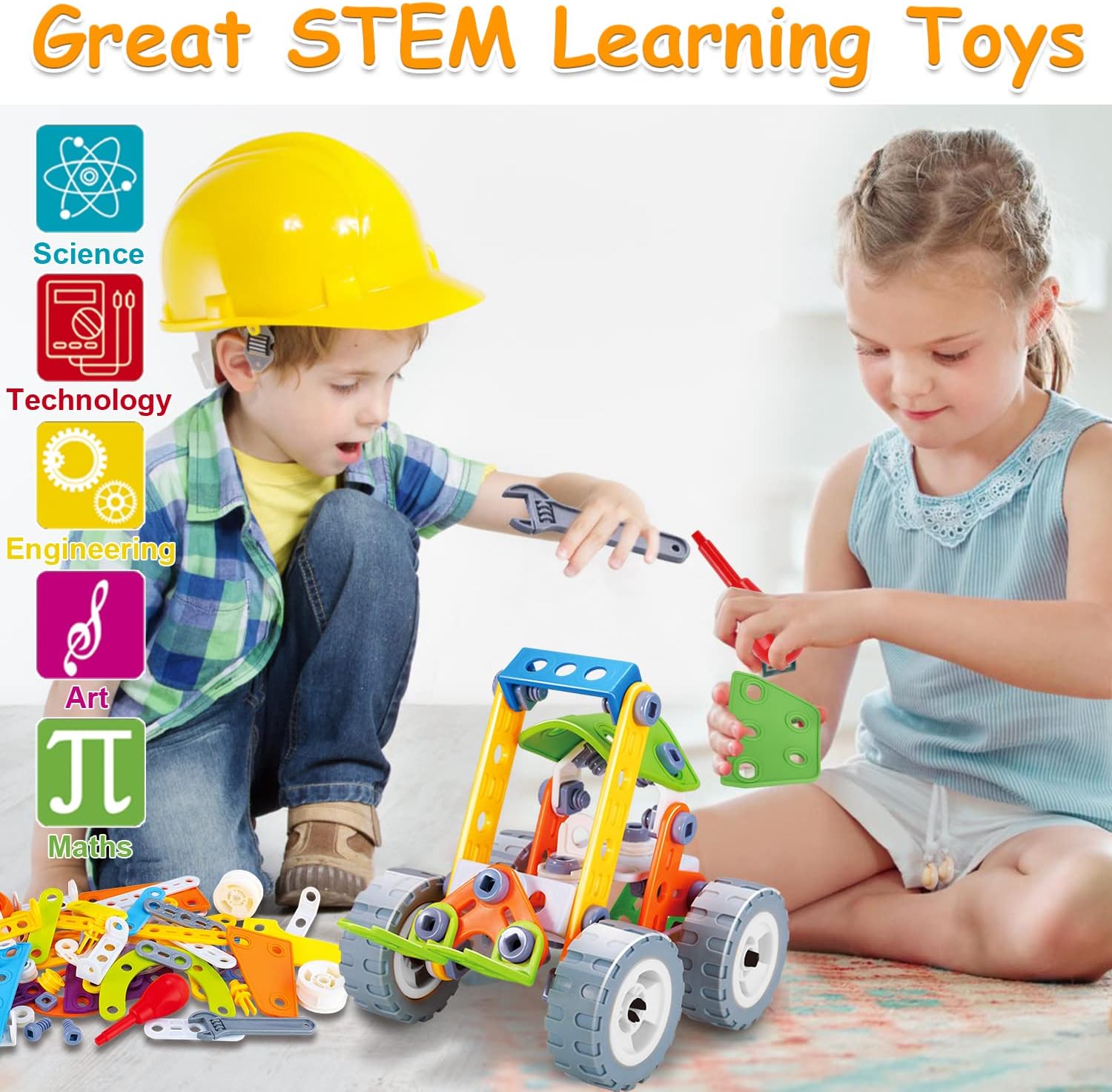Building Kit for Kids - The Ultimate Plaything for Young Builders