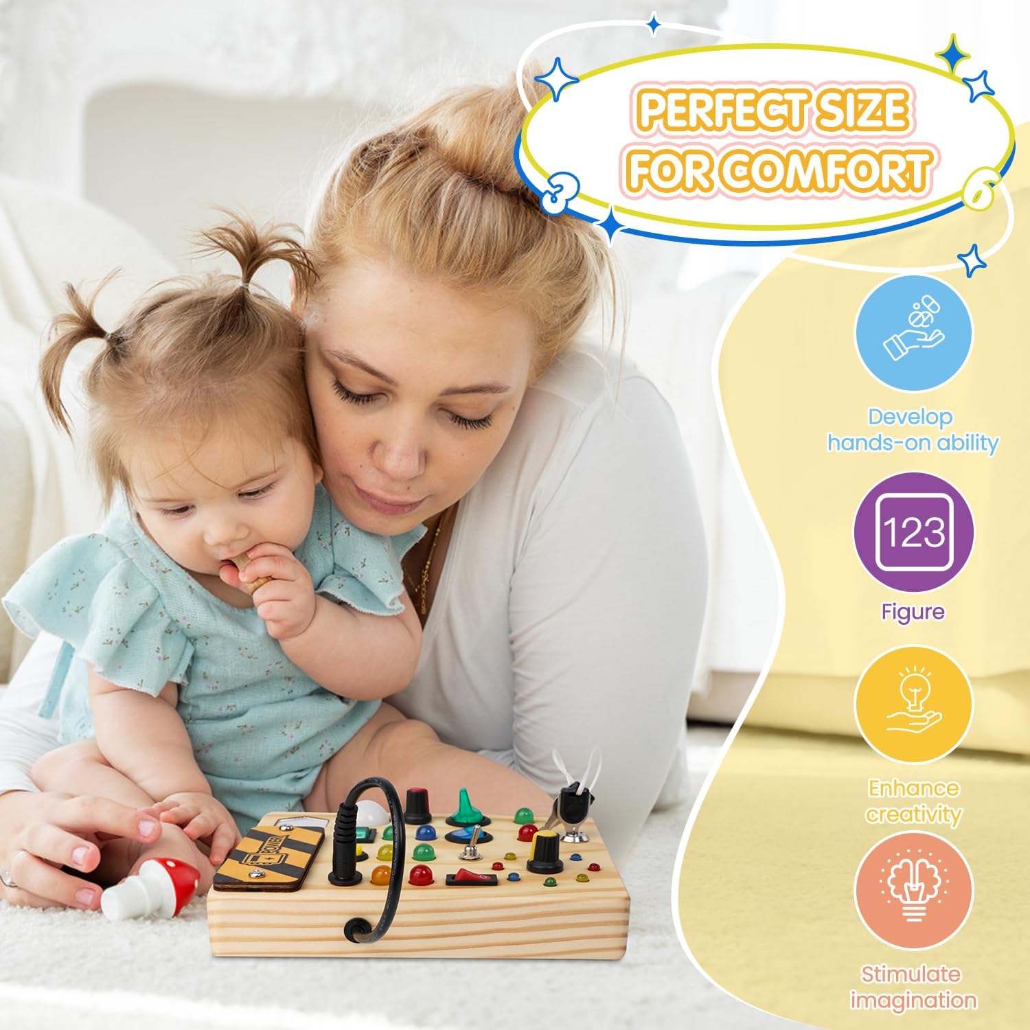 Montessori Toddler Dot Chart - Discover with Creative Lights