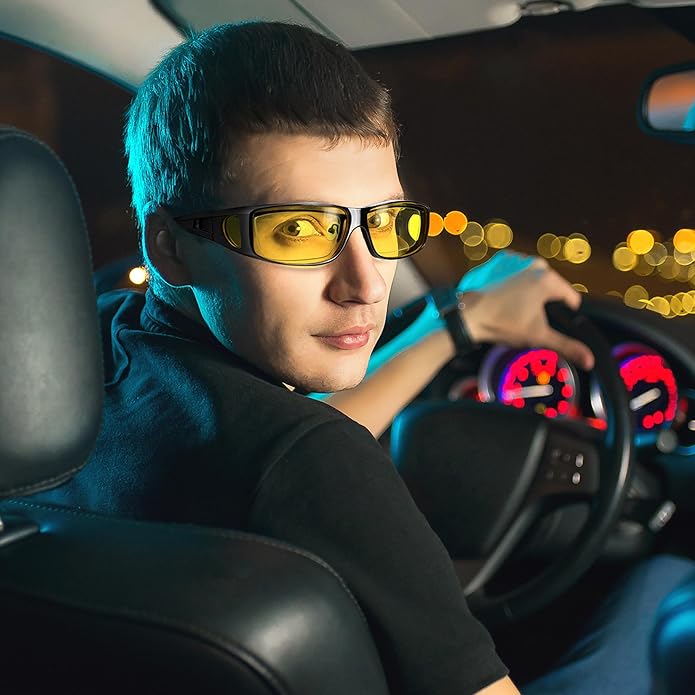 NightVision - Polarized Driving Glasses for Night Driving