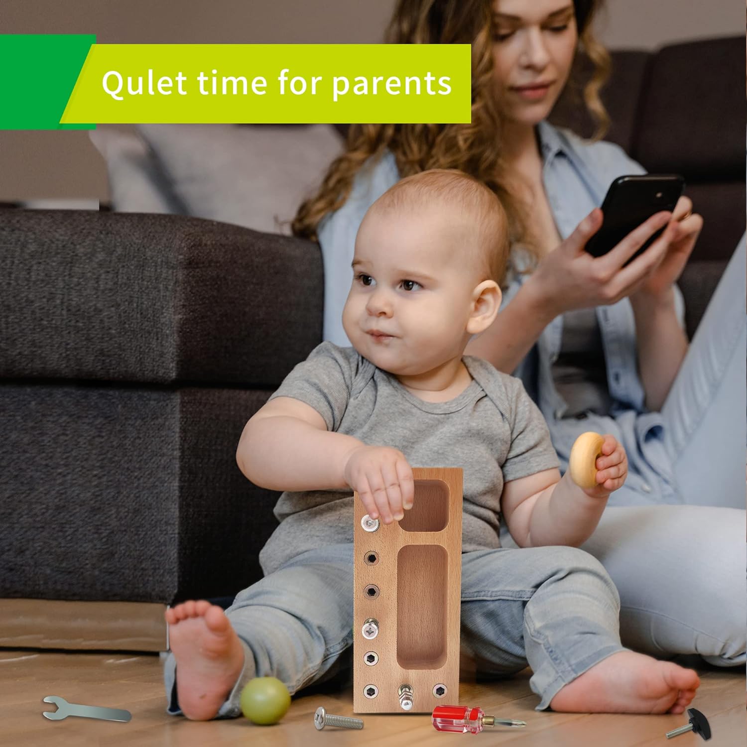 Busy Board Toy - Educational Montessori Playboard for Creative Children