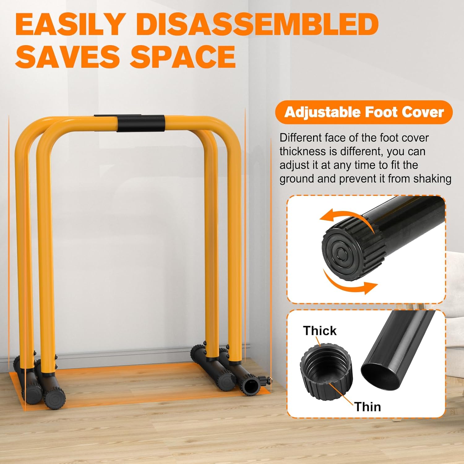 PowerDip - Stable Dip Station & Push-Up Stand