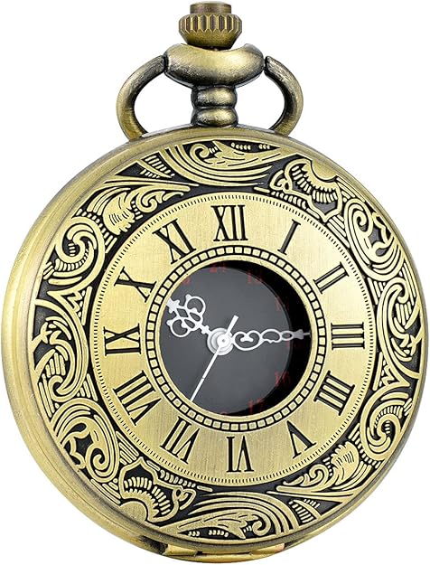 KevinWatch - Classic Retro Pocket Watch for Men