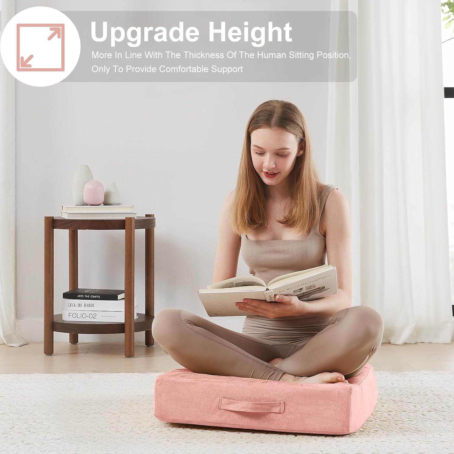 ZenCushion - Luxurious Meditation Cushion with Comfortable Cover