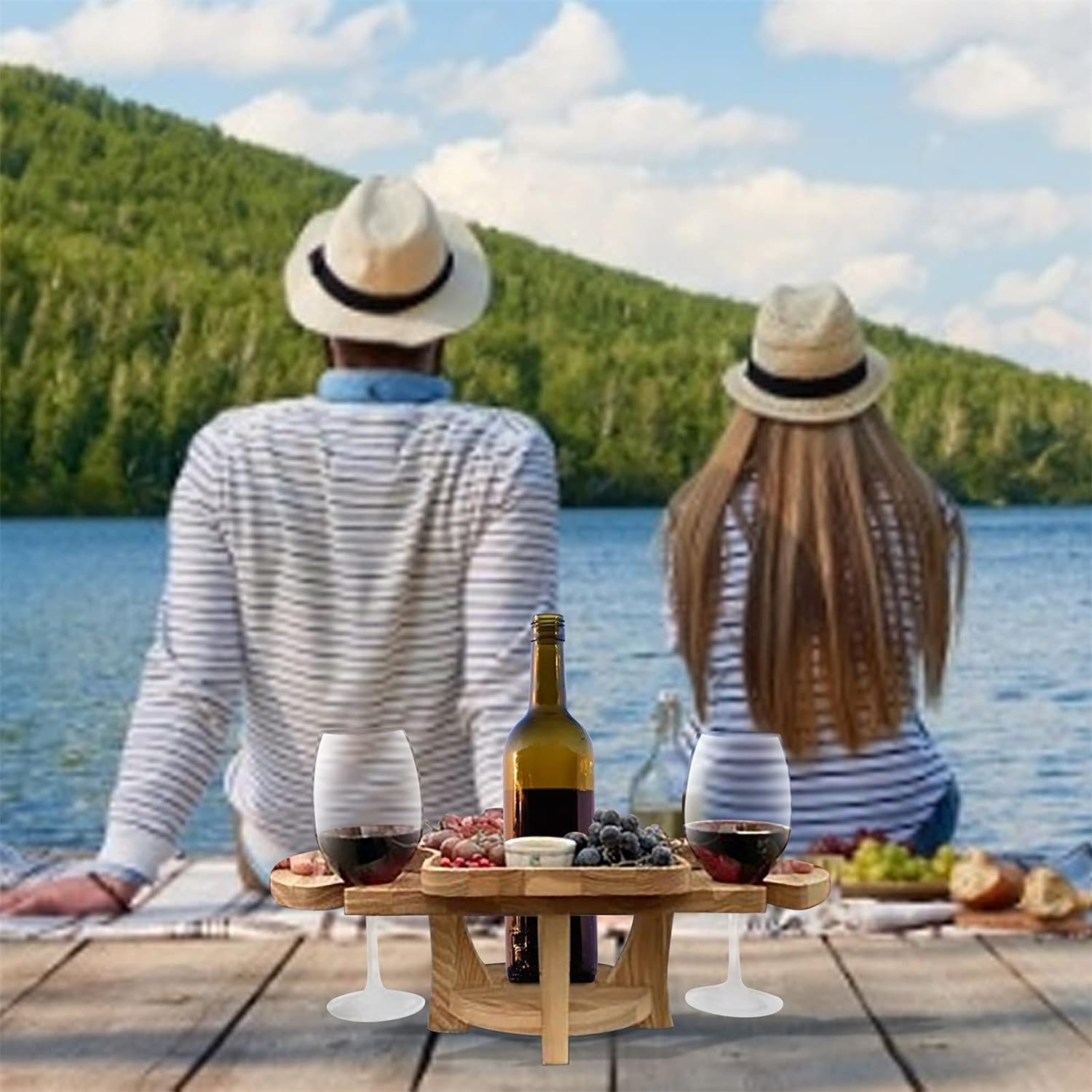 DualServe Rack – Stilrent Bordställ för Frukt & Vin