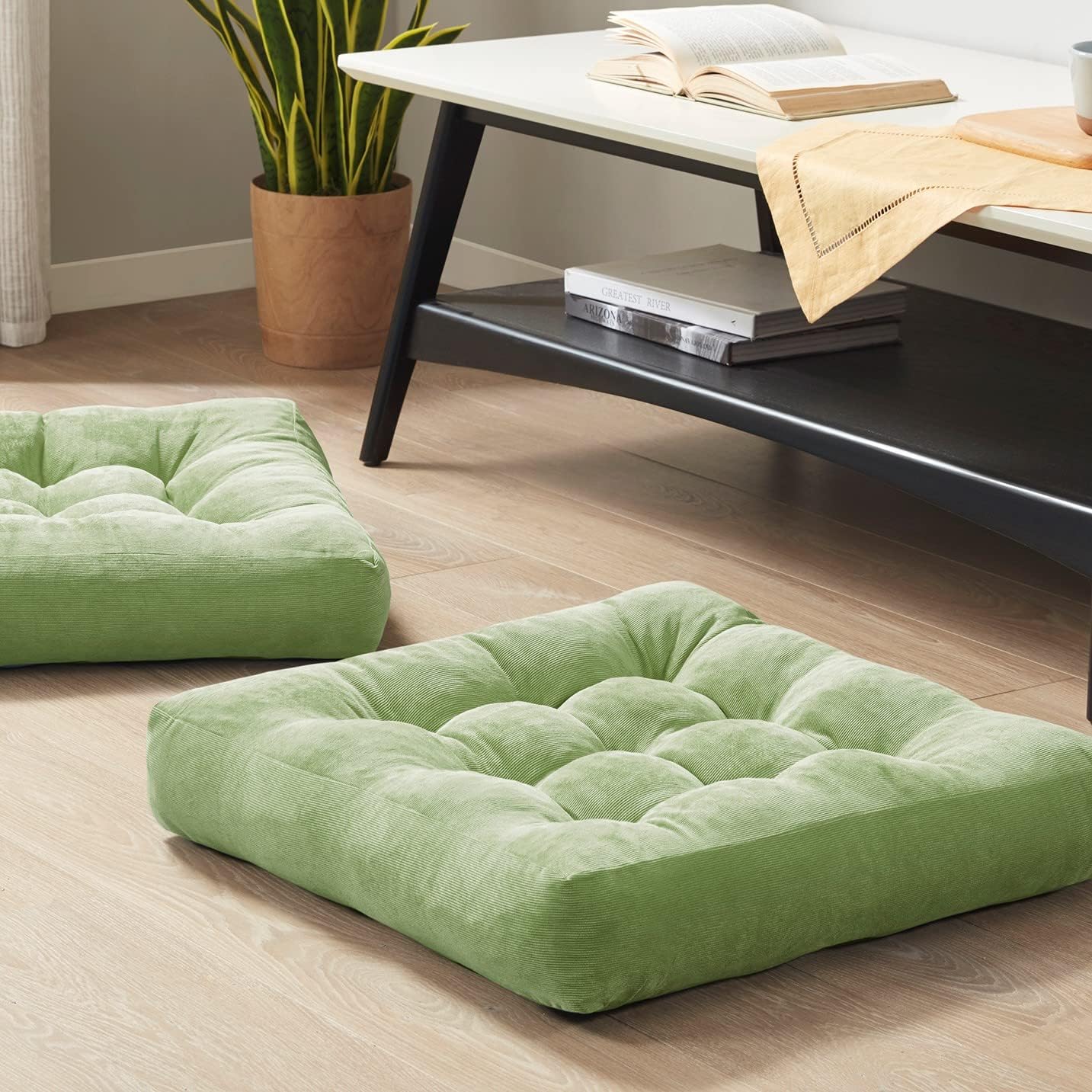 ZenCushion – Set of 2 luxurious meditation cushions