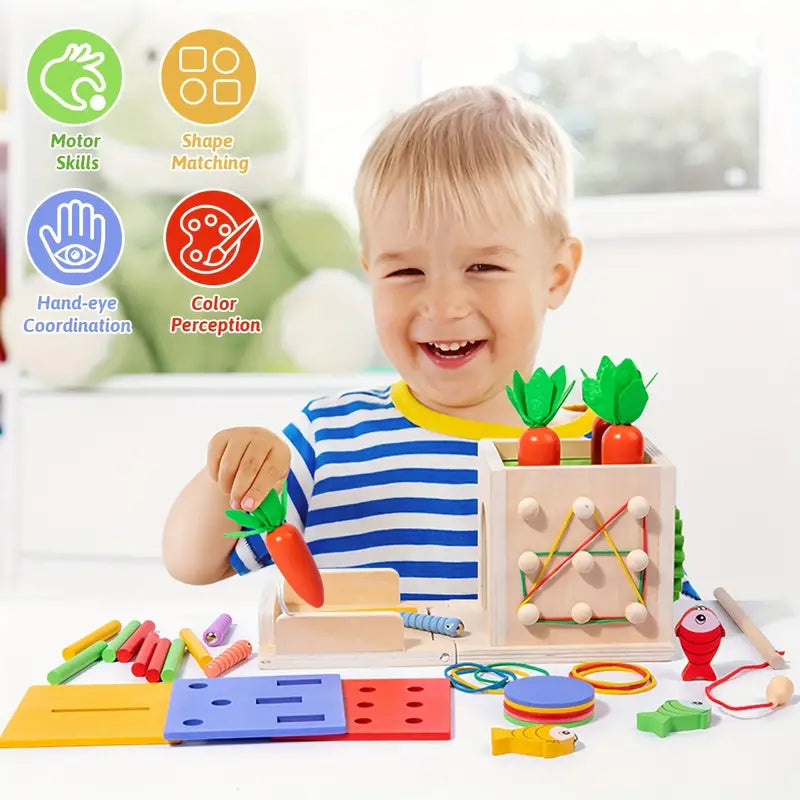 Creative 8-in-1 Montessori Playset - For Adventurous Babies