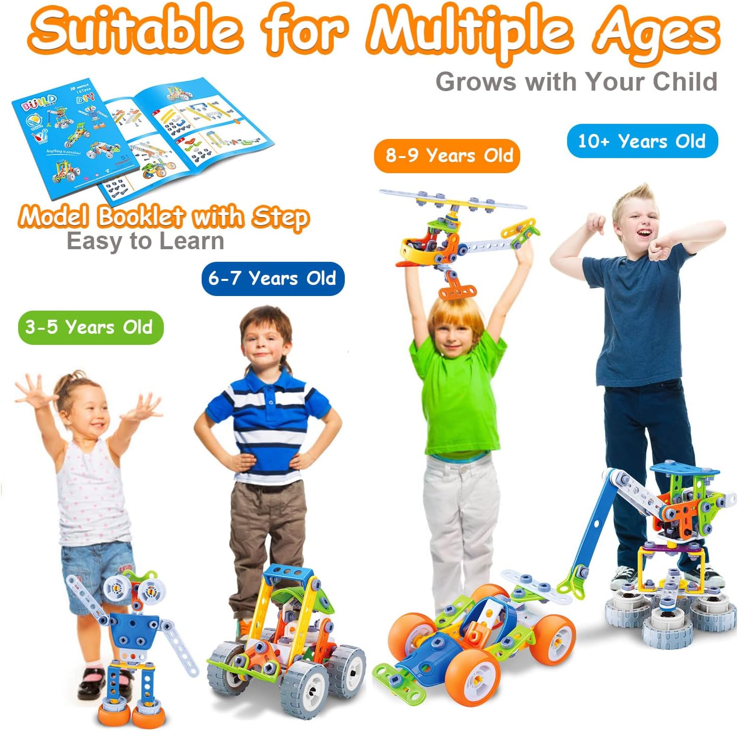 Building Kit for Kids - The Ultimate Plaything for Young Builders