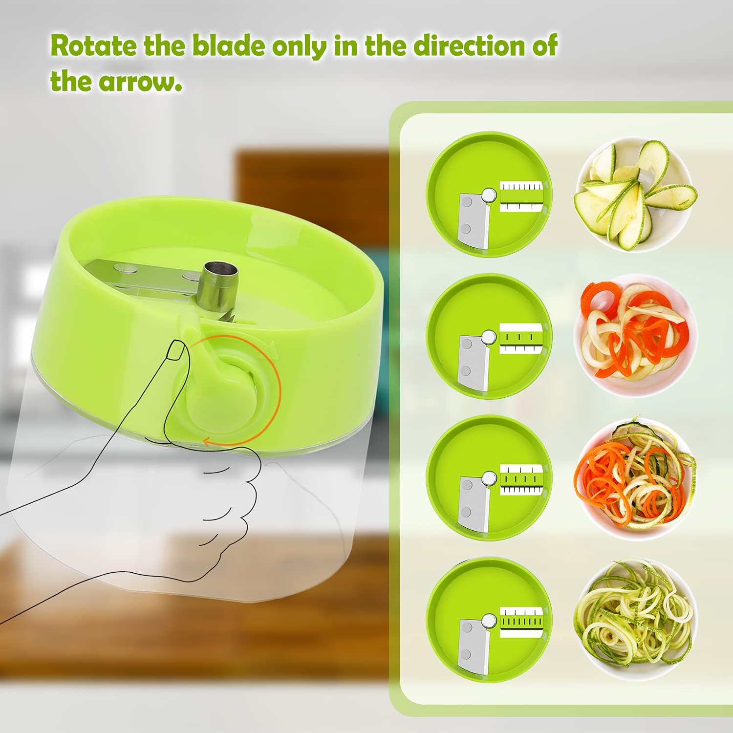 ZoodlePro - Multifunctional Vegetable Spiralizer