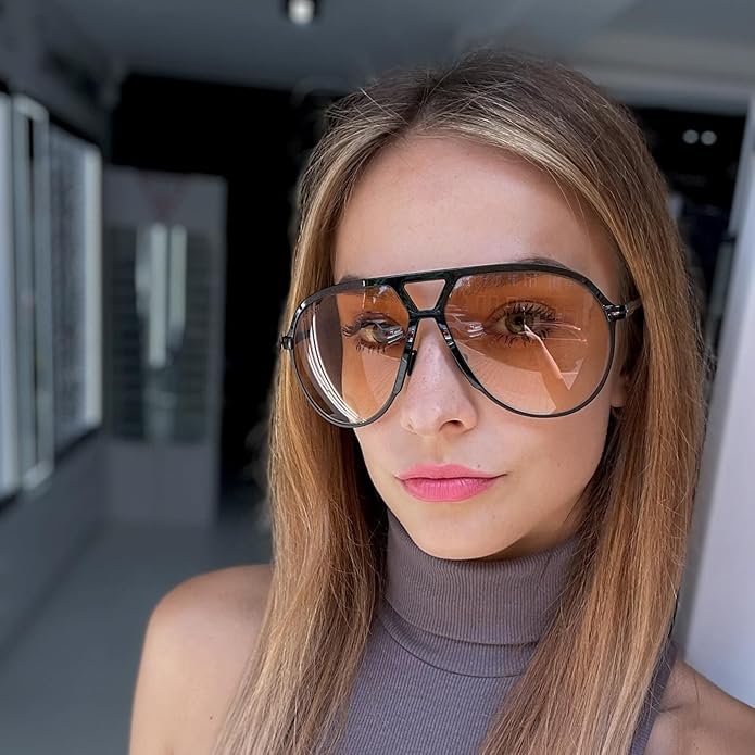 AviatorLux - Retro Oversized Sunglasses for Style