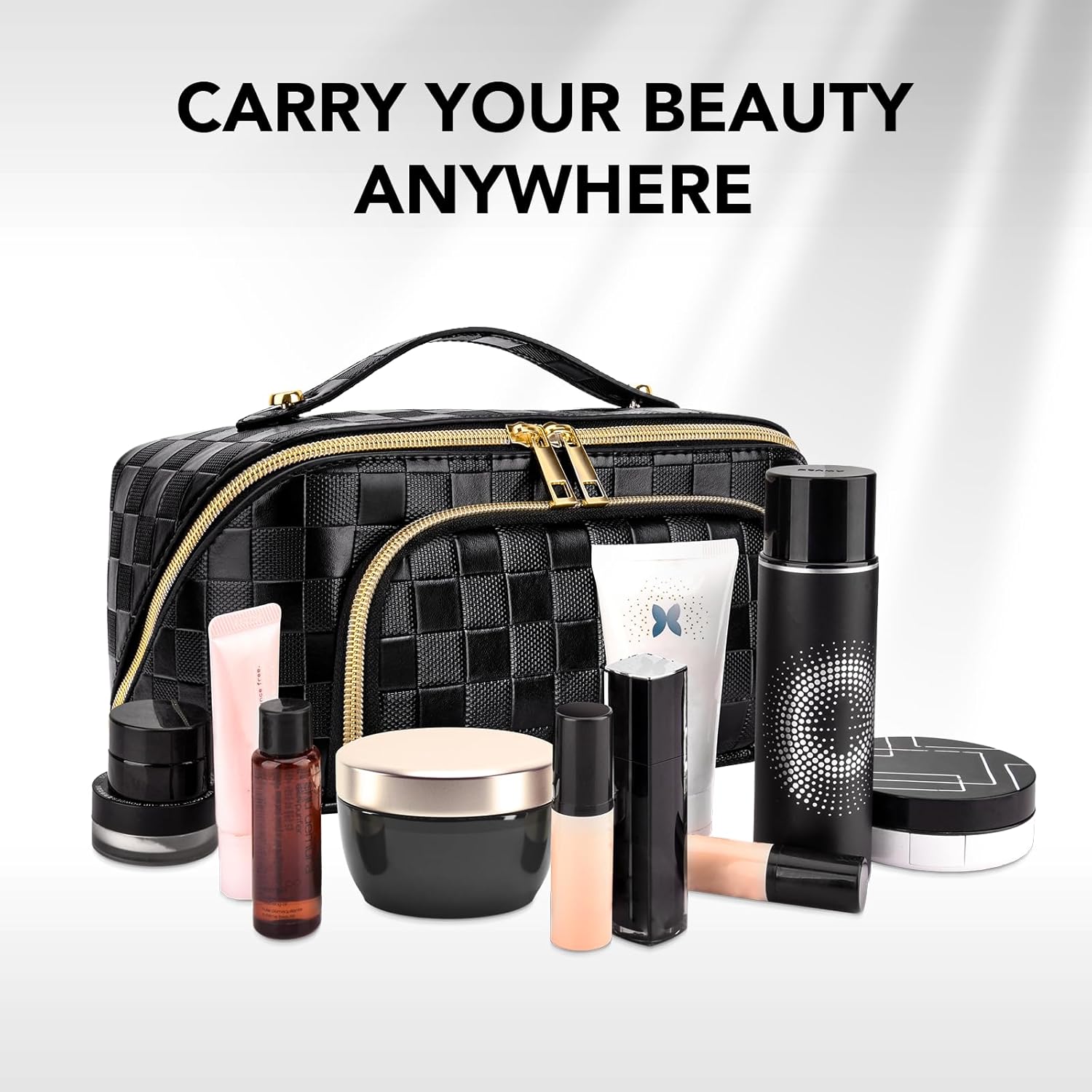 GlamBag - Waterproof makeup bag with large capacity
