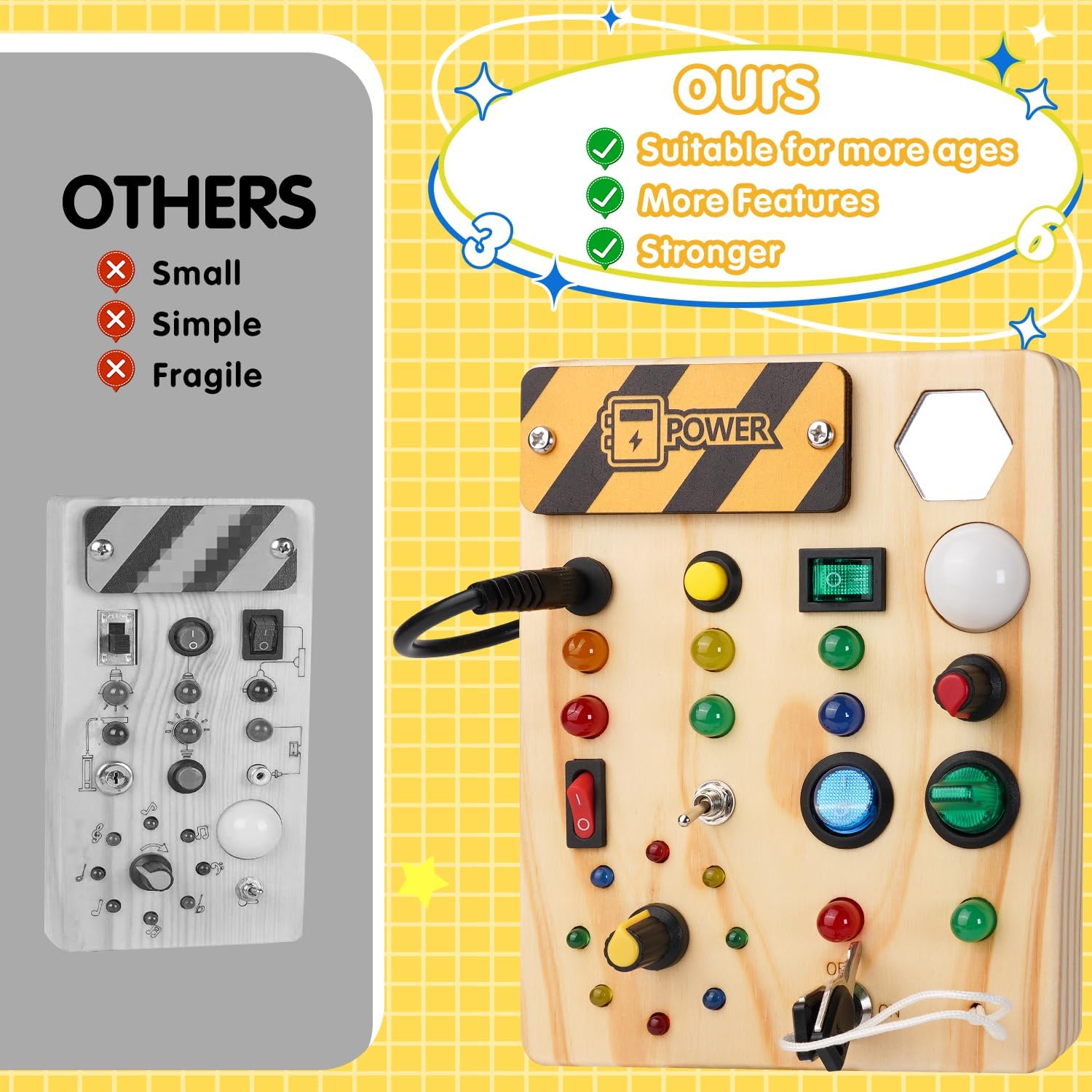 Montessori Toddler Dot Chart - Discover with Creative Lights