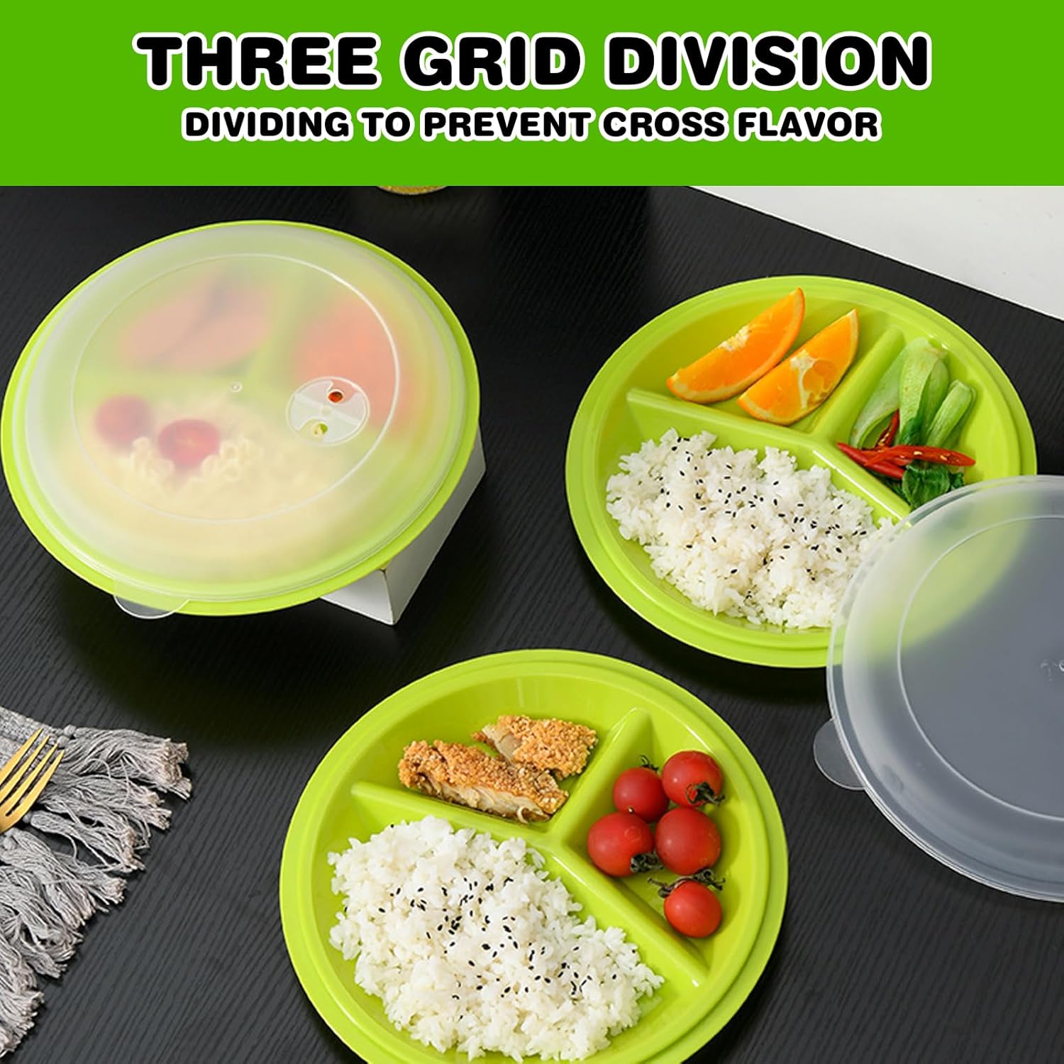 PortionMaster - Practical Travel-Friendly Portion Control Plate