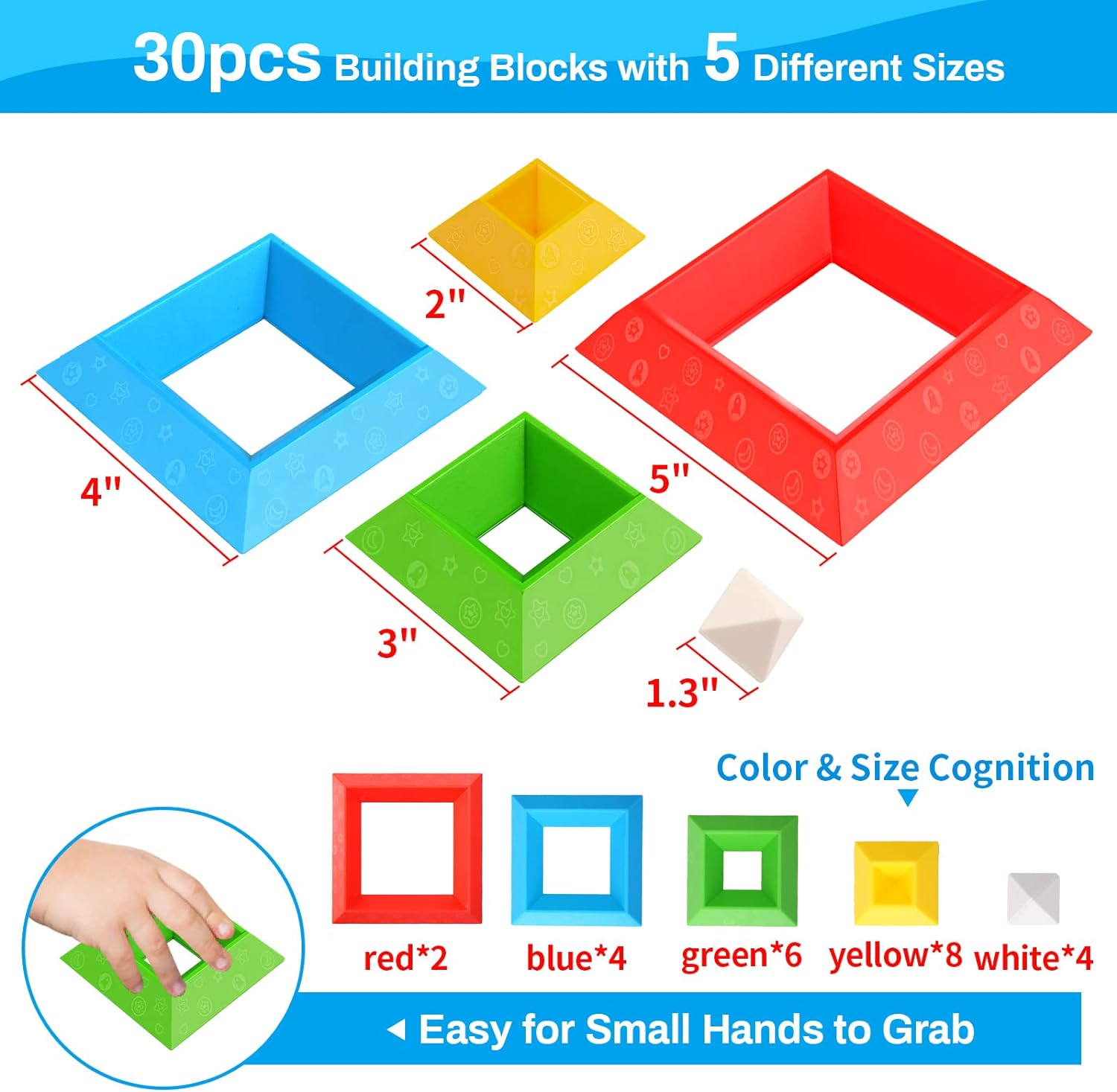Multifunctional Montessori Blocks - Stimulates Creativity for Children