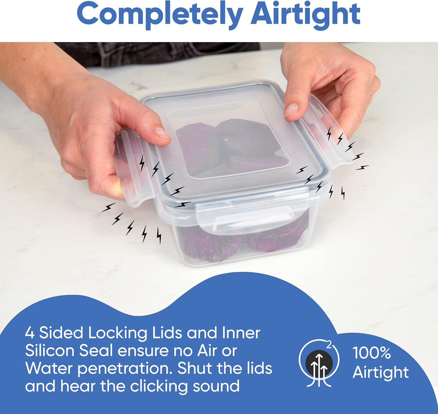 StoreMaster - Luxe Odor-Free Storage Boxes Set