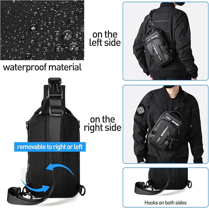 UrbanLite - Stylish Crossbody Backpack for Days in the City