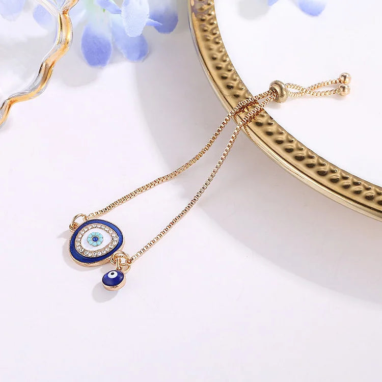 Ethnic Zippered Eye Bracelet - Selene With Unique Style