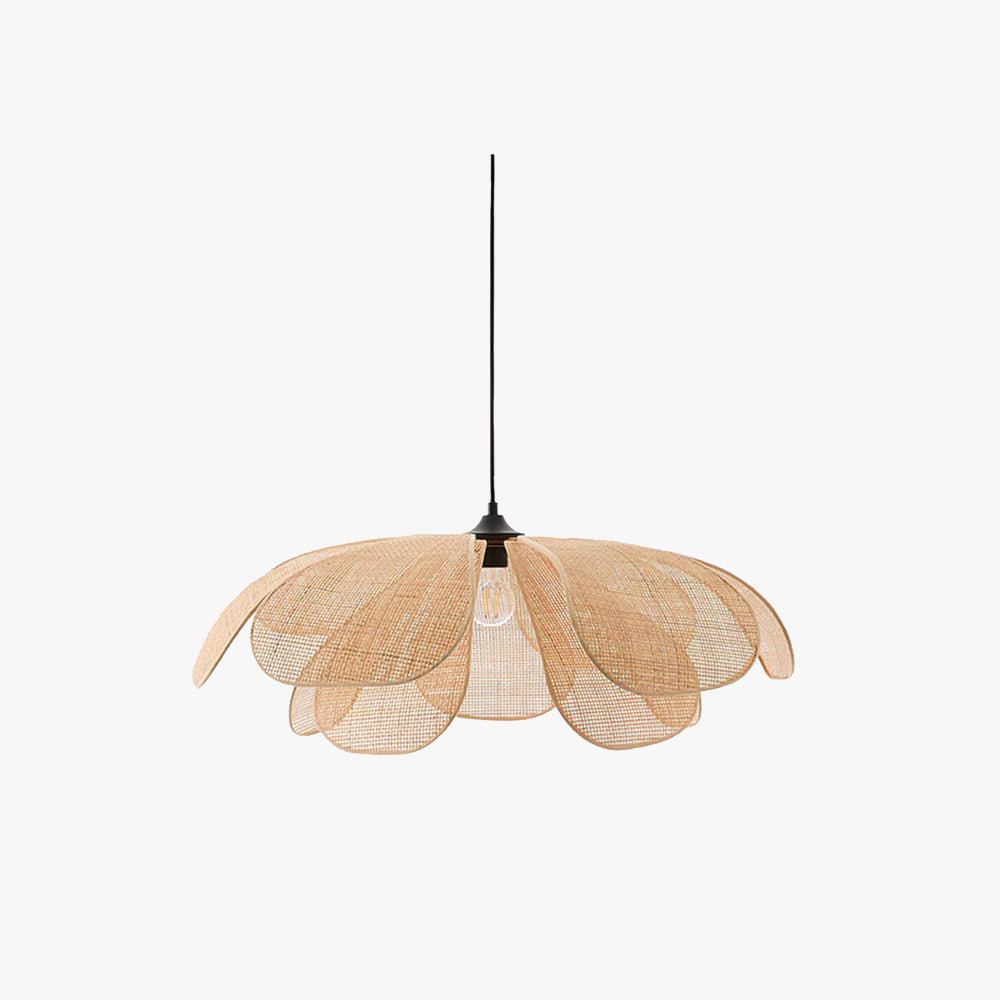 NaturelChic Lamp - Elegant Basket Hanging Lamp for Bedroom