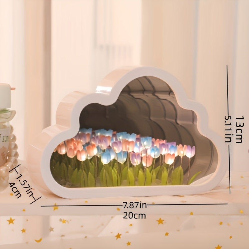 TulipGlow Lamp - Stylish LED Tulip Bedroom Lighting