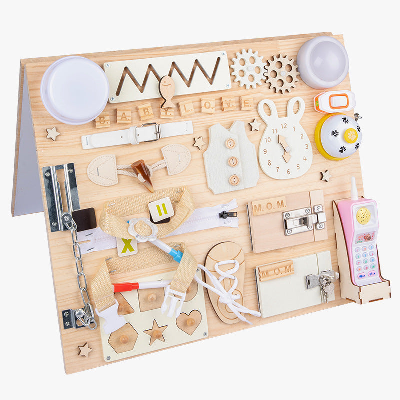 WoodPlay Board – Educational Playboard for Creativity