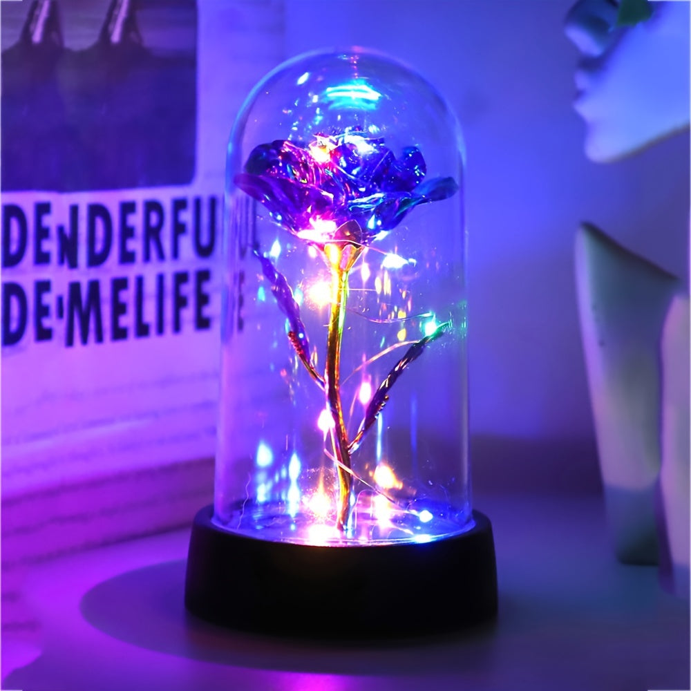 GoldenRose – Luxe Rose Lamp for Interior Decoration