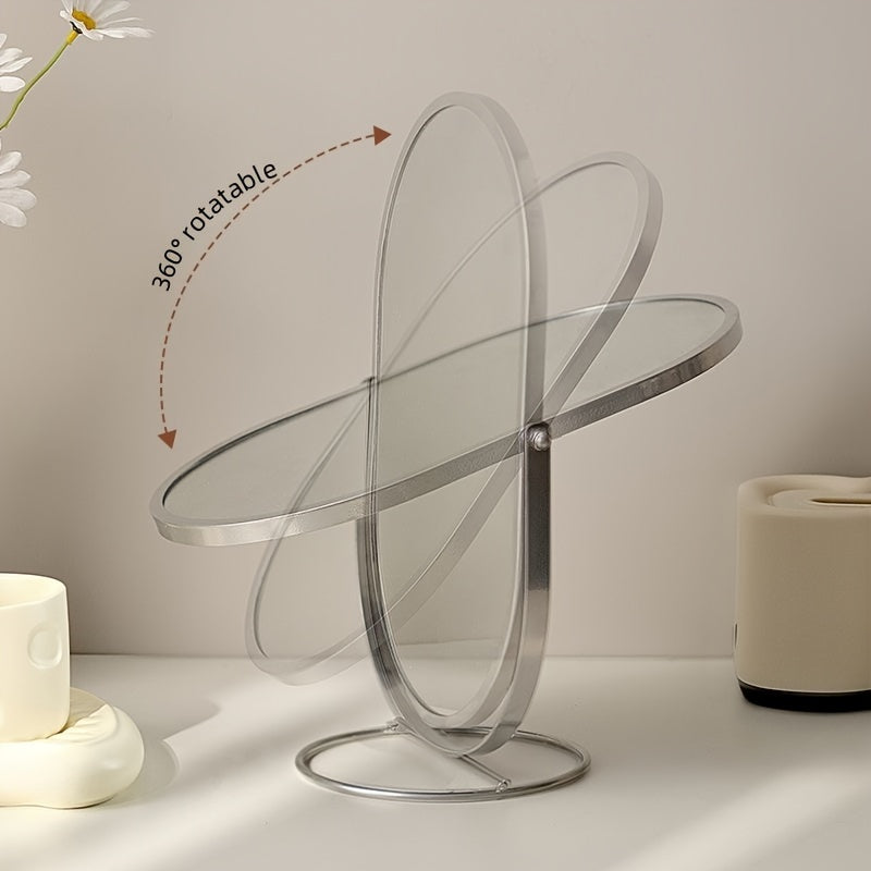 360° View – Elegant Makeup Mirror for all angles