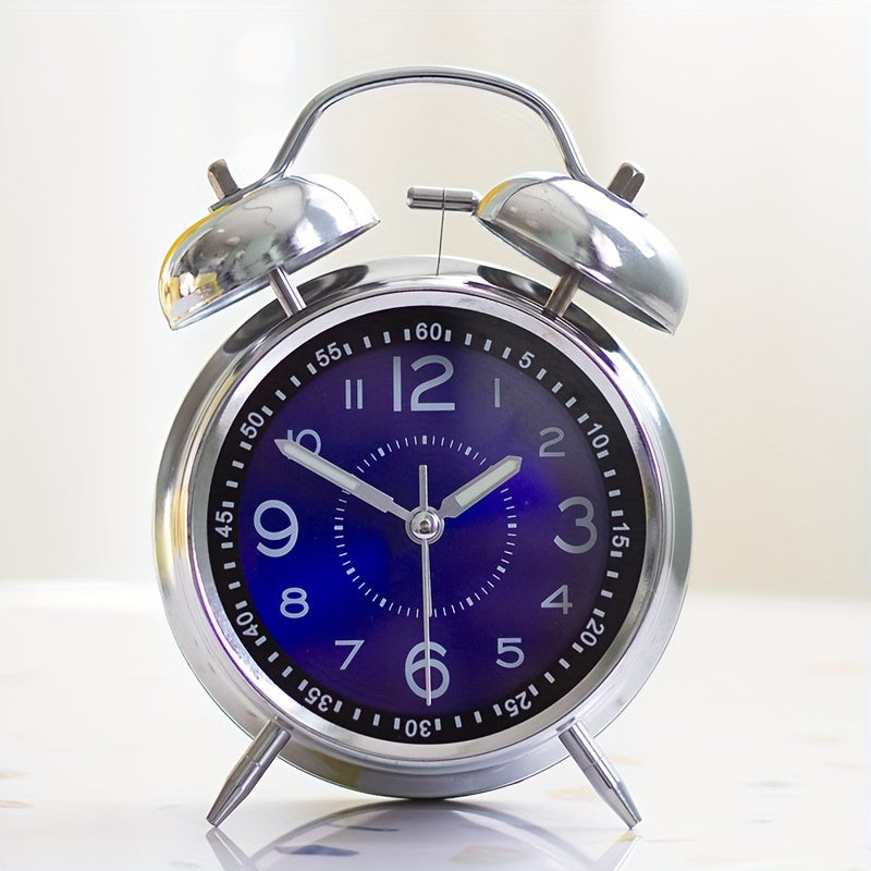 RetroBell Clock – Stylish Silent Alarm Clock with Lighting
