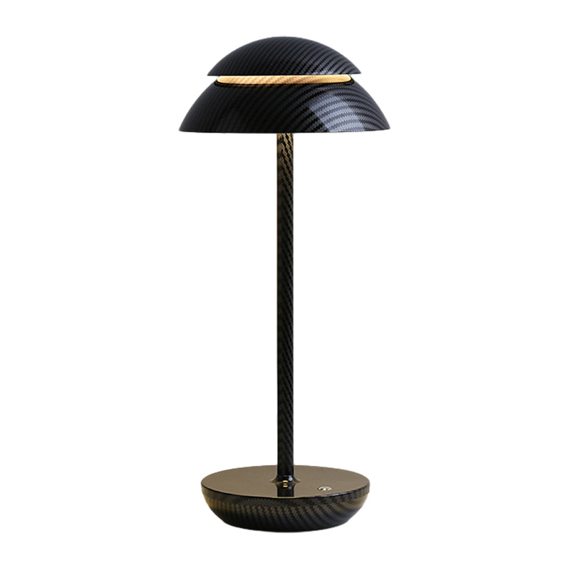 Aurelia Noire - Rechargeable Wireless Table Lamp with Built-in LED Lighting and Battery