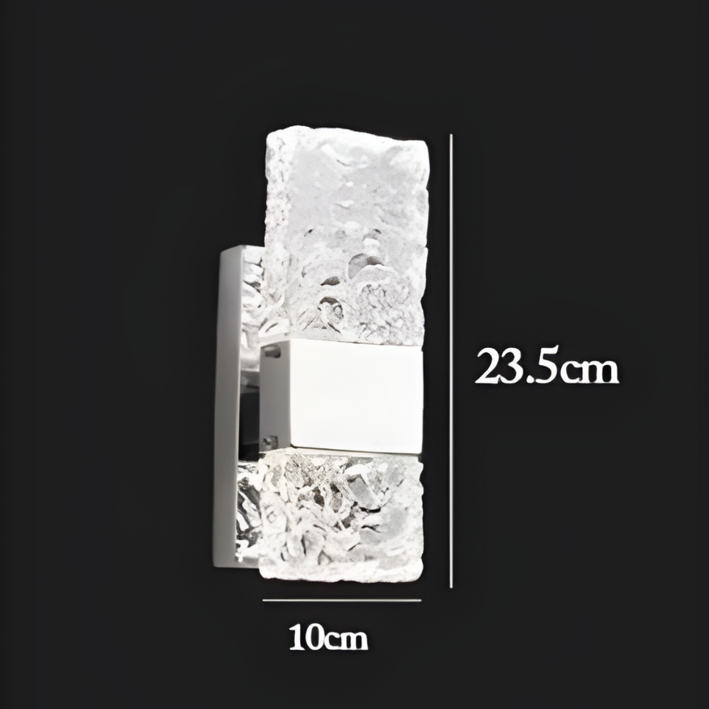 AuraCrystal – Luxe LED Crystal Wall Lamp