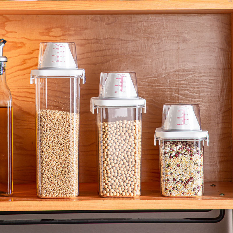FreshKeeper - Airtight Food Container with Measuring Cup