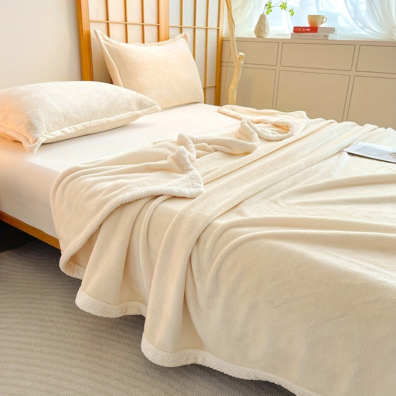 Luxurious Fleece – Reversible Throw for Ultimate Comfort