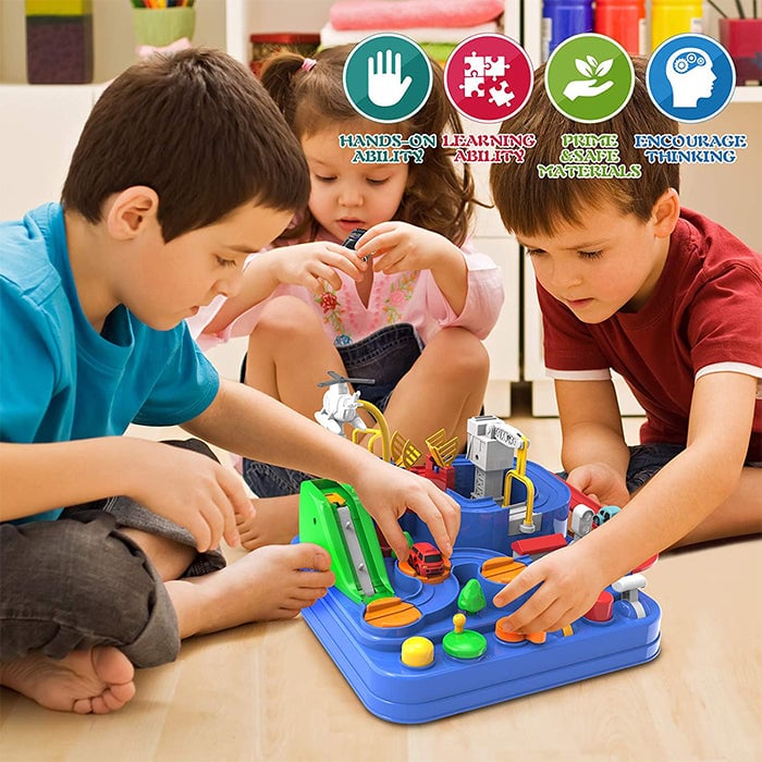 RescueTrack Adventure Set – Educational Preschool Toy