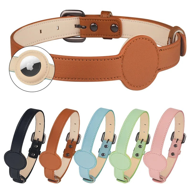 Edouard Collar – Luxury Dog Collar with Airtag