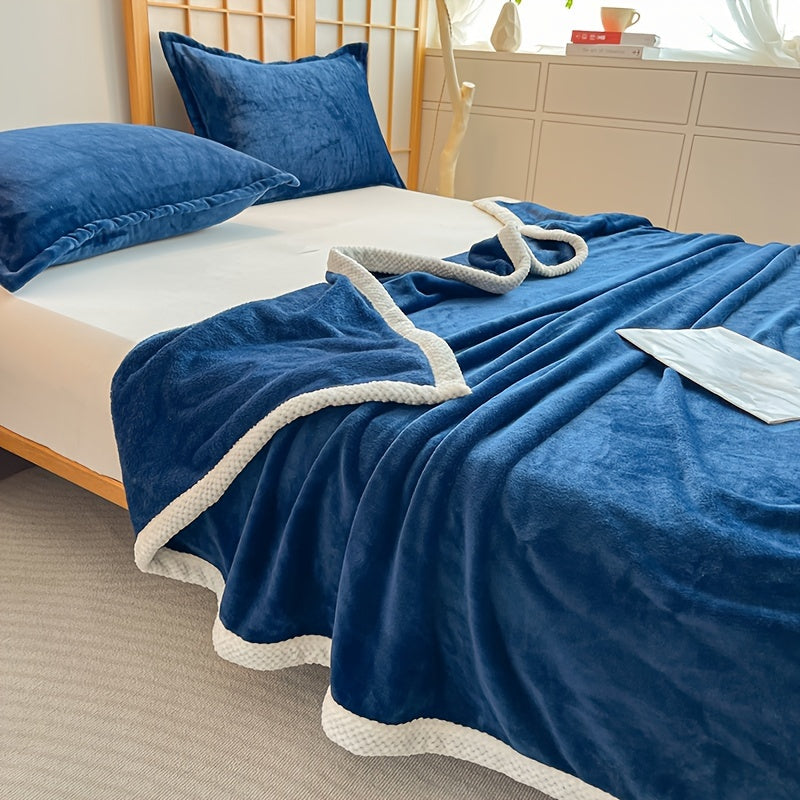 Luxurious Fleece – Reversible Throw for Ultimate Comfort