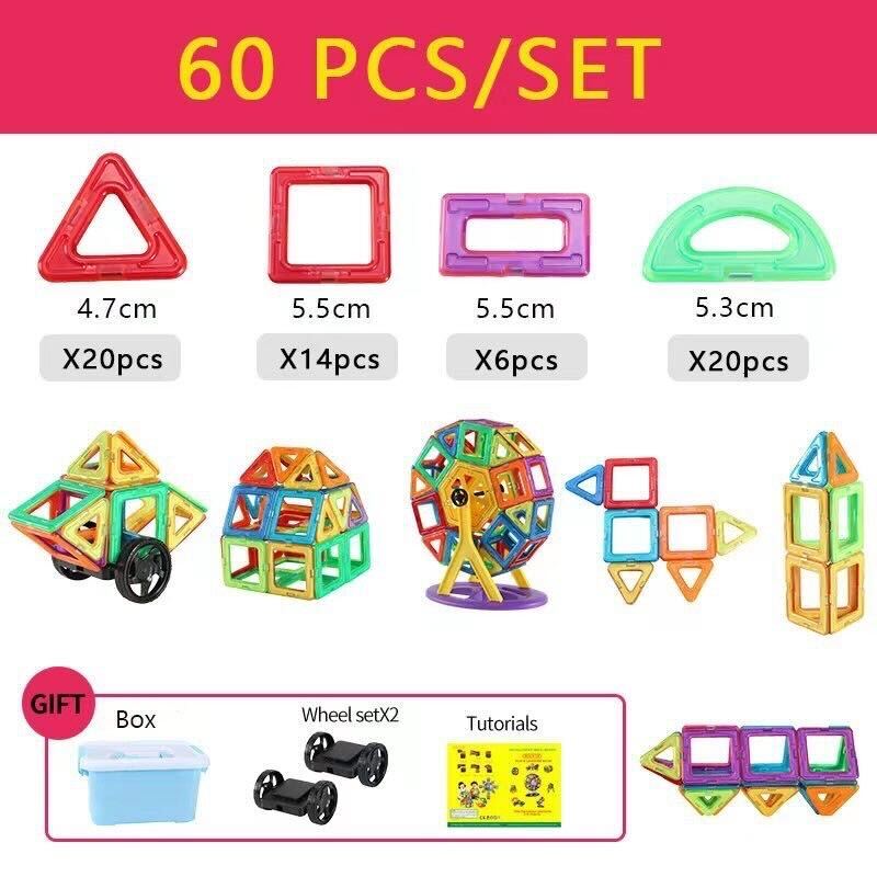 Magnetic Blocks – Creative Educational Building Toy for Kids