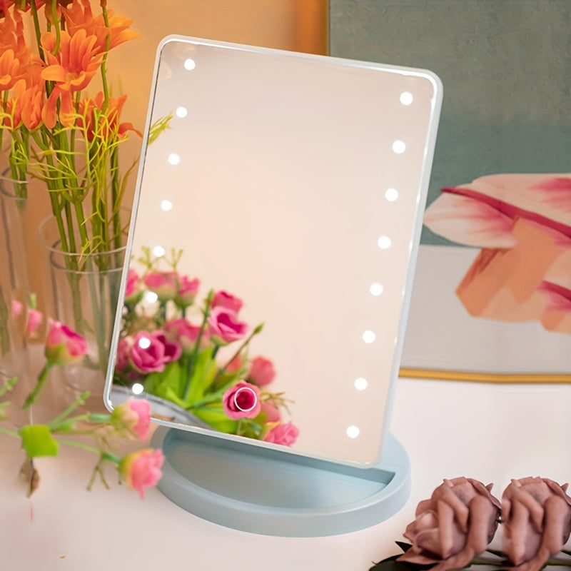 GlowPerfect - Portable Makeup Mirror with 16 LED Lights