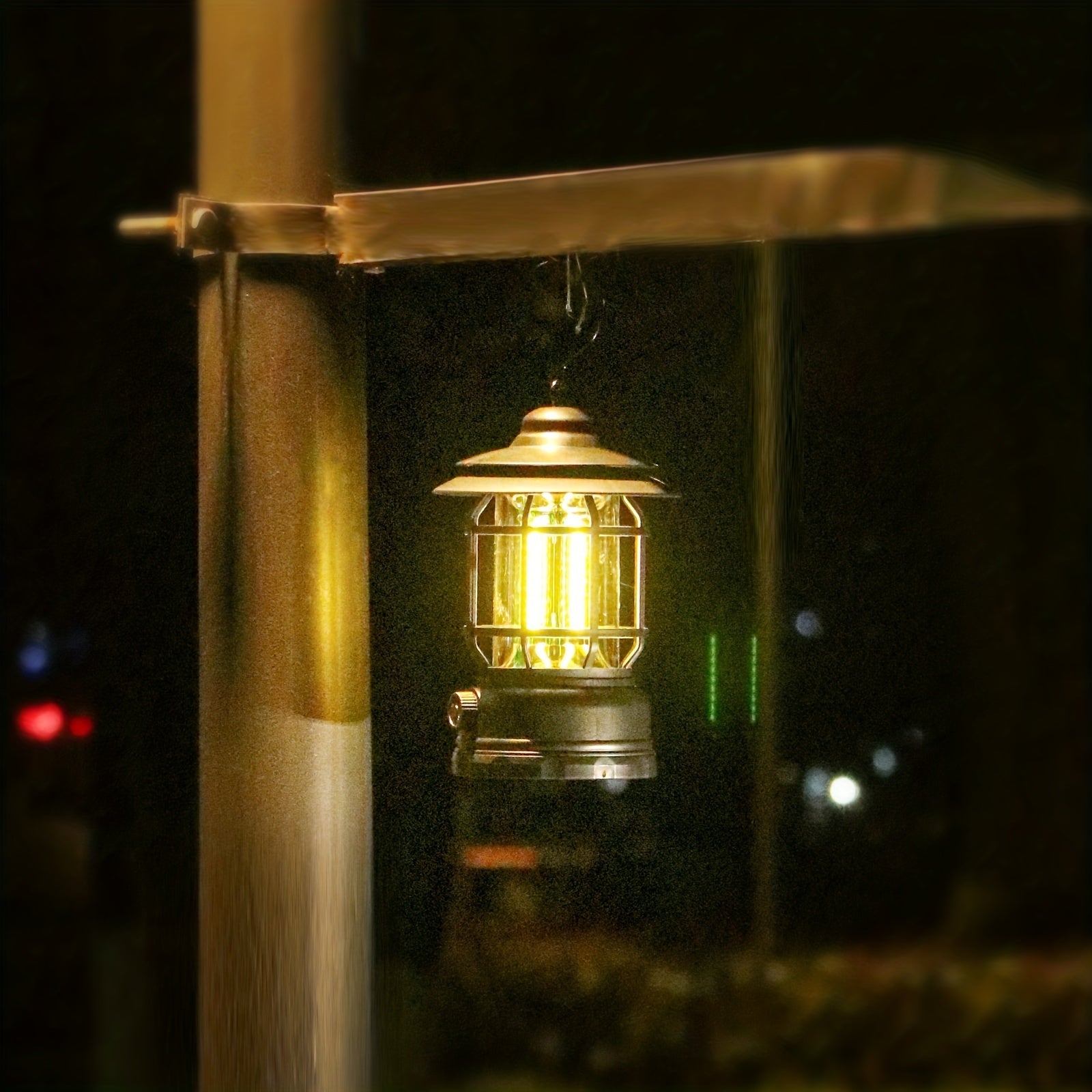 RetroGlow Lampa – Dimbart Uppladdningsbar LED Utomhusbelysning