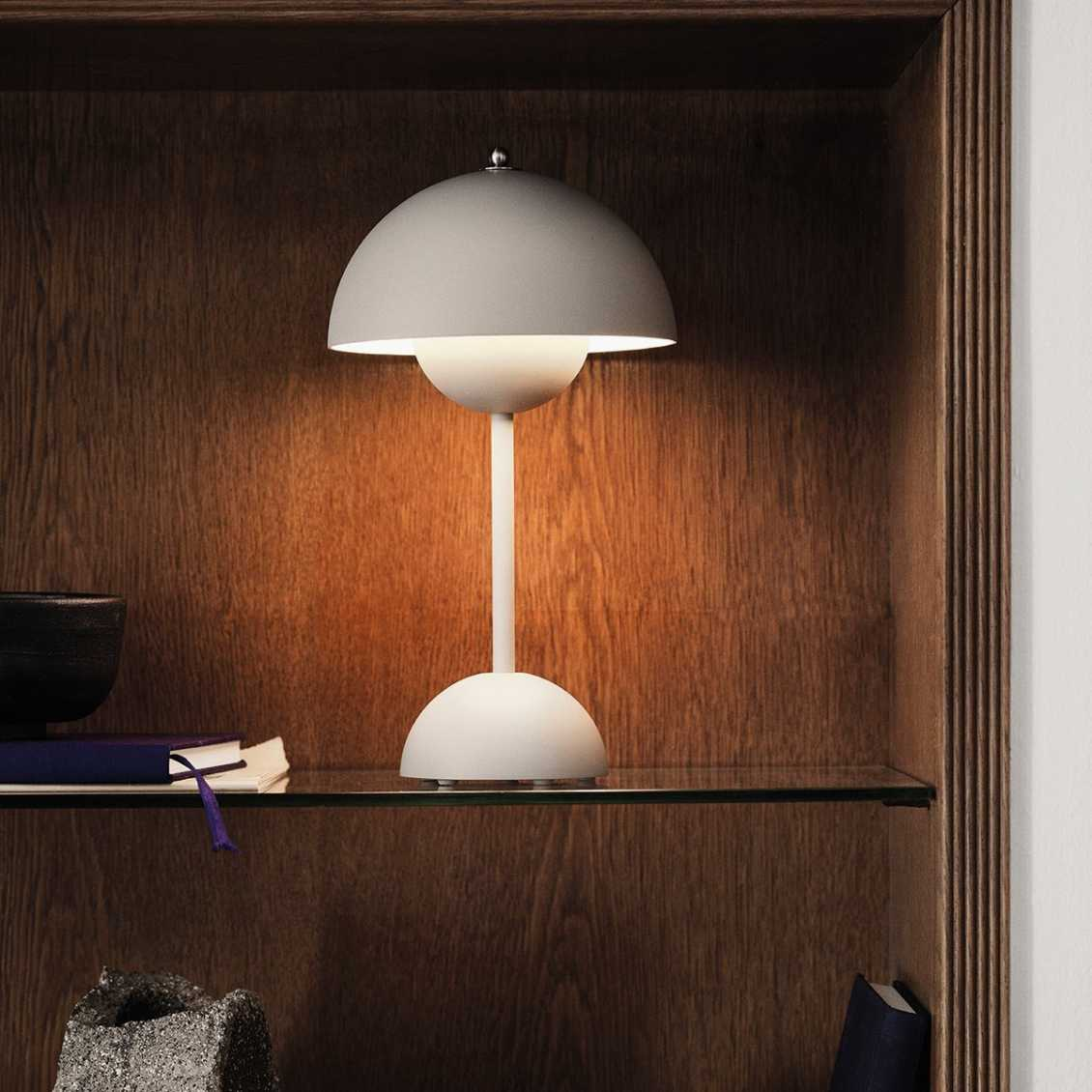 LunarGlow Table Lamp - Dimmable LED Lighting for Every Interior