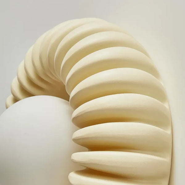 ArtisanGlow Warm White - Elegant Resin Heat Lamp for Bedroom