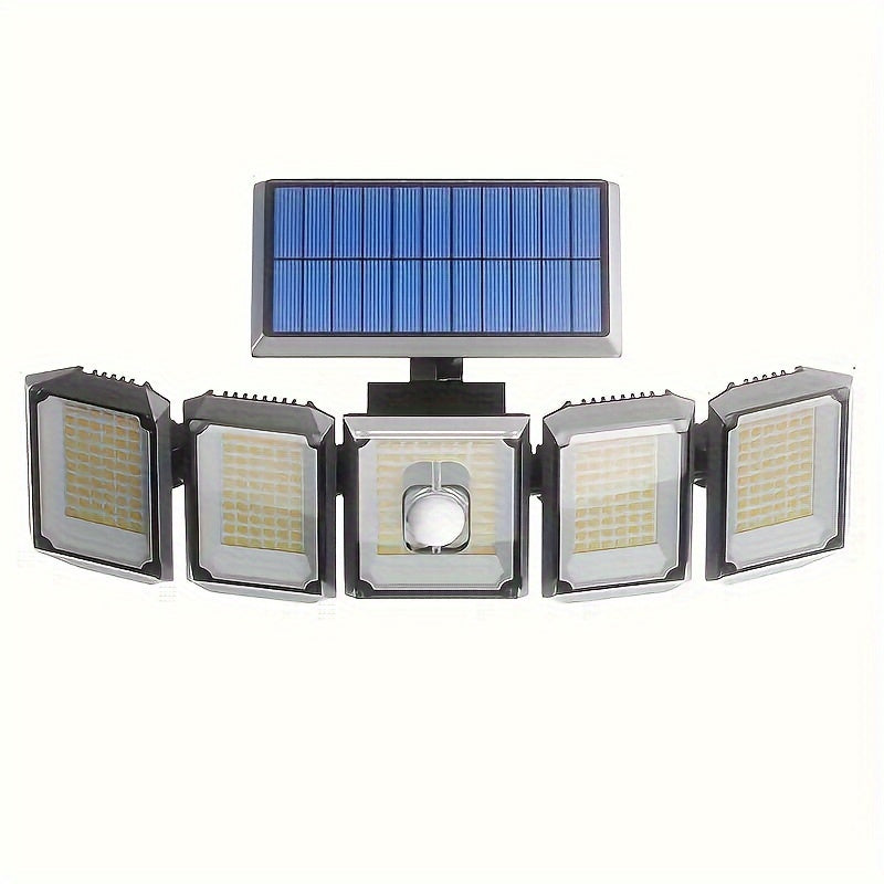 SolarGuard Pro – 5-arm Solar LED Outdoor lighting with Sensor