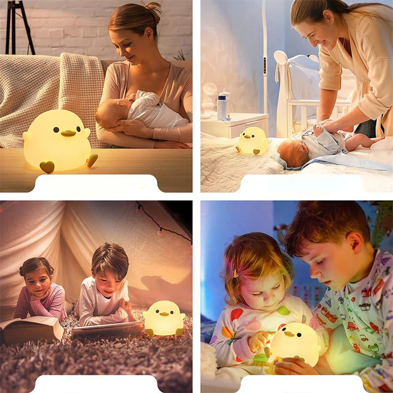 Ducky Buddy Lampa - Tryggande Nattlampa För En Bättre Sömn För Ditt Barn