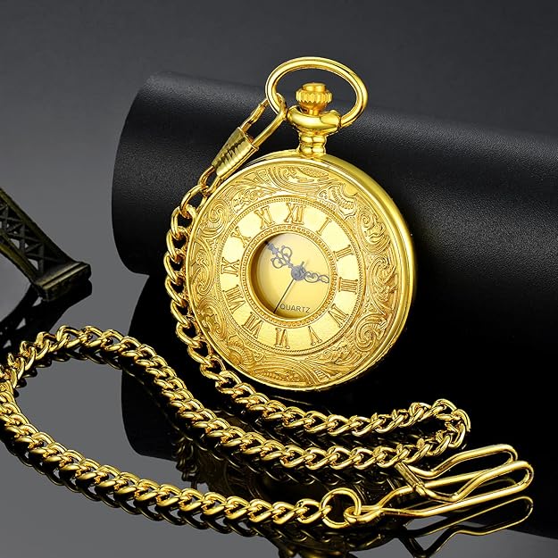 KevinWatch - Classic Retro Pocket Watch for Men