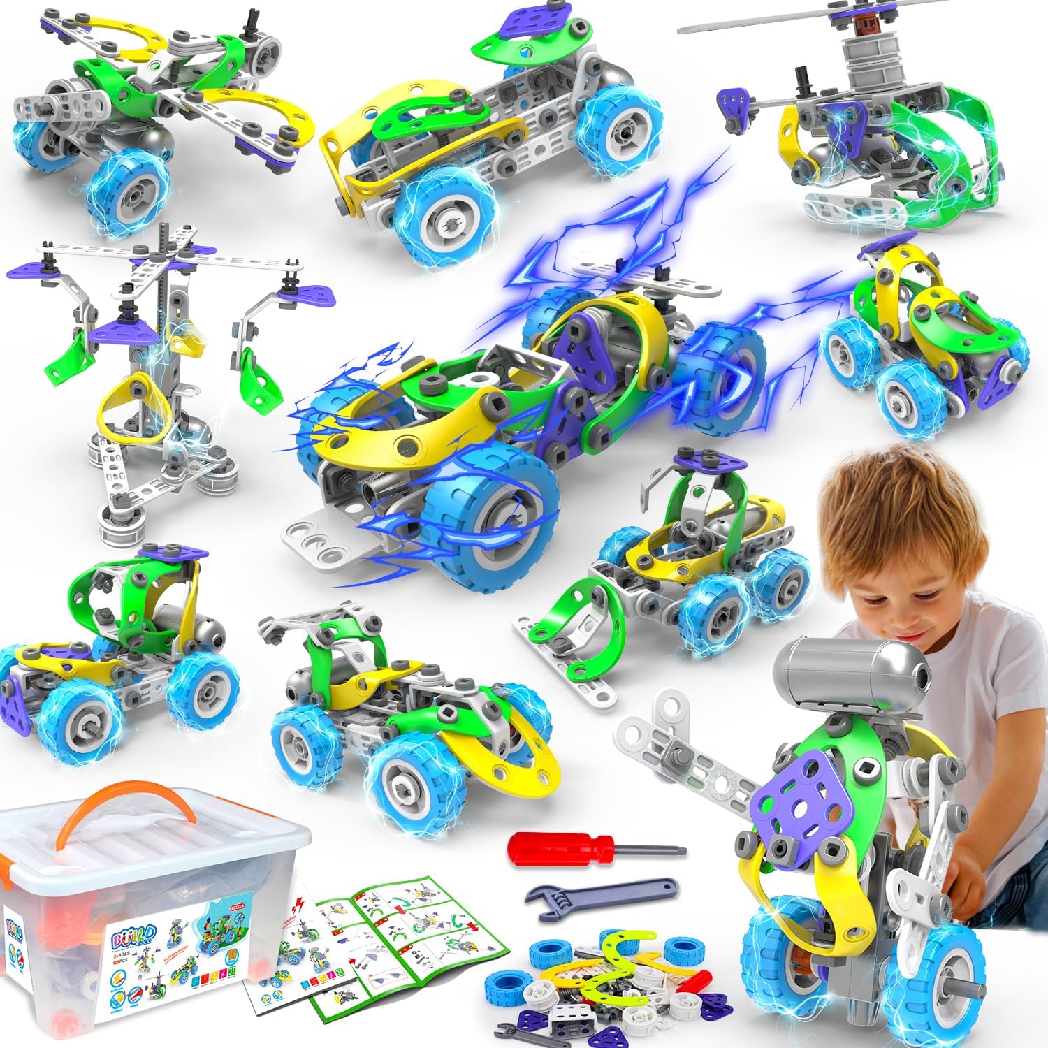 Building Kit for Kids - The Ultimate Plaything for Young Builders