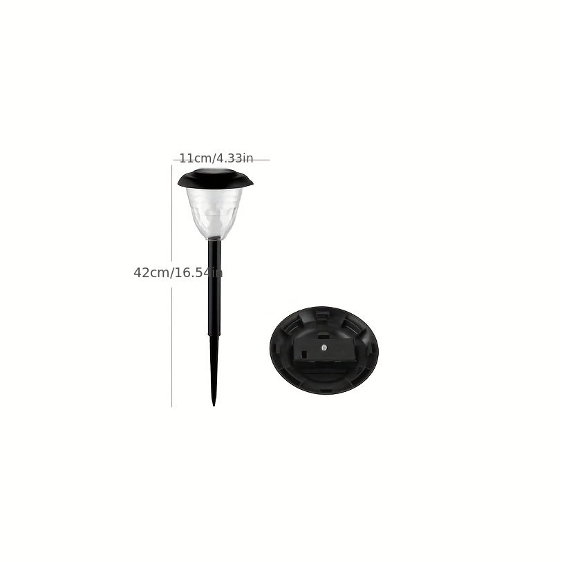 SolarGlow Lights – Set of 4 Colorful Outdoor Garden Lights